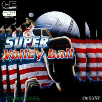 Super Volleyball JP PC Engine JP box art